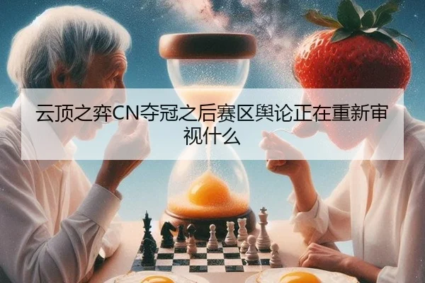 云顶之弈CN夺冠之后赛区舆论正在重新审视什么